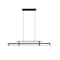 Z-Lite Benoit Matte Black 1 Light Linear Chandelier 1959-44L-MB-LED - alternate 2