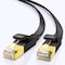 Maximm 3ft Cat8 Flat Ethernet Cable with Gold-Plated RJ45, 2PK, Black, 2PK C8F-3FT-BLACK-2PK - alternate 1