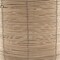 Homeroots 27" Natural Rattan Table Lamp With White Drum Shade 524436 - alternate 3