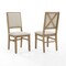 Crosley Joanna 2-Piece Upholstered Back Dining Chair Set CF501317-RB - alternate 1