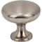 Designperfect 1-3/16 Diameter Round Cabinet Knob, Brushed Satin Nickel DPA-R28KSNB - alternate 1