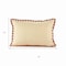 Homeroots Set of Two Ivory And Red Lumbar Christmas Cotton Throw Pillow Covers, 2PK 588350 - alternate 1