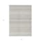 Homeroots 5' X 8' Ivory Striped Washable Indoor Outdoor Area Rug 576960 - alternate 3