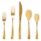 Gibson Home Gibson Elite Holland Road 20 Piece Gold Stainless Steel Flatware Set 137375.2 - alternate 1