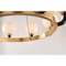 Hudson Valley Lighting Werner 8 Light Chandelier 46 In. Aged Brass/Black 3646-AGB/BK - alternate 2
