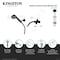 Kingston Brass Multi-Function Hand Shower Kit, Matte Black KX2520BD - alternate 2