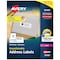 Avery Laser Address Label, 2 5/8 in Label W, 1 in Label H, 30 Labels per Sheet White 7278255160 - alternate 1