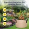 Ipower 5 Gallon Tan Grow Bags, Garden Planting Nonwoven Fabric Pots with Reinforced Handle, 5PK GLGROWBAG5X5TANV5 - alternate 3