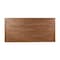 Homeroots 84" Brown Solid Wood Dining Table 549042 - alternate 4