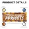 Signmission Farm Fresh Apricots, 18 Inch x 48 Inch, Vinyl Banner B-30573 - alternate 2