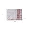 Homeroots 50" X 70" Pink and Brown Kantha Cotton Abstract Throw Blanket with Embroidery 332343 - alternate 2