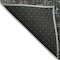 Homeroots 9' X 12' Teal Blue And Dark Gray Ombre Washable Indoor Outdoor Area Rug 602903 - alternate 3