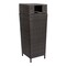 Happimess Keaton Modern 24.13-Gallon All-Weather Wicker/Metal Lidded Hideaway Outdoor Trash Can, Brown HPM1203A - alternate 2