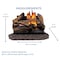 Duluth Forge Ventless Natural Gas Gas Log Set - 18 in. Split Oak, 30,000 BTU, T-Stat Control DLS-N18T-1 DLS-L18T-1 - alternate 5