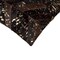 Homeroots Set of Two 18" Chocolate and Gold Chevron Cowhide Throw Pillows with Glitter, 2PK 544585 - alternate 2
