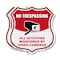Signmission No Trespassing Shield Sign All Activitie, 12 inch X 12 inch, Aluminum Metal Sign, 2PK SHI-A-2PACK-12-421 - alternate 1