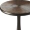 Homeroots 22" Bronze Metal Round Pedestal End Table 634877 - alternate 3