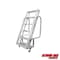 Extreme Max 3005.3919 Deluxe Flip-Up Dock Ladder with Welded Step Assembly - 6-Step 3005.3919 - alternate 2