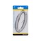 Hillman House Address Number 0, Reflective Silver Plastic, Nail-On, 4 In. 841596 - alternate 2