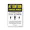 Signmission Public Safety, Synagogue Members Practice Social Distancing, 18in X 12in Decal, OS-NS-D-1218-25386 OS-NS-D-1218-25386 - alternate 1