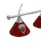 Holland Bar Stool Co Montana 3 Shade Billiard Light, Chrome Fixture BL3CHMontUn - alternate 3
