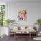 Trademark Fine Art Outdoor Canvas Art Karrie Evenson 'Hearts' Wall Art for Patios, or Gardens GRL01926-OC2432WR - alternate 2