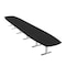 Skutchi Designs Arc Boat Conference Table With Power, 48 in W, 264 in L HAR-ABOT-48X264-T-U999ST19-NA - alternate 1