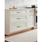 Amerock Candler 3 in 76 mm Center-to-Center Satin Nickel Cabinet Pull BP29349G10 - alternate 2