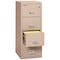 Fireking 4 Drawer, 1 Hr Fire & impact rated, 44" wide lateral Light Walnut 4-4422-CLW - alternate 2