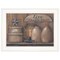 Homeroots Love Abides Here Shelf 2 White Framed Print Wall Art 406796 - alternate 1