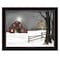 Homeroots Light in the Stable 2 Black Framed Print Wall Art 404492 - alternate 1