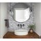 Apollo Tile 11x12 Wooden Grey, Eastern White Marble Polished Floor and Wall Mosaic Tile 4.83 sqft/case, 5PK APLSV88P15A - alternate 3