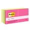 Post-It Notes Value Pack, 3in. x 3in., Canary Yellow and Poptimistic Collection, 14PK 7010371011 - alternate 1