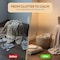 Vintiquewise Decorative Round Wicker Woven Rope Storage Blanket Basket with Braided Handles - Medium QI003835.M - alternate 2