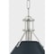 Hudson Valley Lighting Painted No. 2 Pendant in Polished Nickel/Darkest Blue by Mark D. Sikes MDS352L-PN/DBL - alternate 2