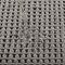 Lavish Home 2-Piece Waffle Bath Mat Set for Boho Bathroom Decor Non Slip Rugs for Shower, Tub, or Vanity ST-BATH3-GRY - alternate 2