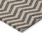 Homeroots 5' X 8' Brown And Beige Chevron Washable Indoor Outdoor Area Rug 595302 - alternate 4