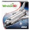 Wrebbit3D Space Shuttle Orbiter 3D Jigsaw Puzzle White 435 pc W3D-1008 - alternate 1