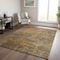 Homeroots 10' X 14' Brown Beige And Taupe Abstract Washable Indoor Outdoor Area Rug 577648 - alternate 2