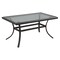Homeroots 21" Black Metal Outdoor Coffee Table 535191 - alternate 2