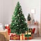 Elf Stor Artificial Christmas Tree 6ft Unlit Spruce Xmas Tree Realistic Branch Tips and Metal Stand 50-300-6 - alternate 2