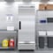 Koolmore 29 Stainless Steel Solid Door Commercial Reach-In Refrigerator Cooler - 19 cu. ft RIR-1D-SS-19C - alternate 3
