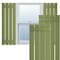 Ekena Millwork True Fit PVC Four Board Spaced Board-n-Batten Shutters, Moss Green , 23W x 44H, PR TFP101SBF23X044MG - alternate 1