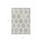 Homeroots 8' X 10' Ivory Khaki And Gray Southwestern Washable Indoor Outdoor Area Rug 615143 - alternate 3