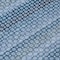 Homeroots 8' Denim Blue And Sky Blue Round Striped Washable Indoor Outdoor Area Rug 610584 - alternate 5