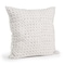 Homeroots 22" Cream And Merlot Geometric Linen Throw Pillow Cover with Embroidery 608204 - alternate 2