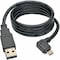Tripp Lite USB Reversible 2.0 Cable, RA, Micro, 3ft UR05C-003-RB - alternate 2