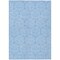 Homeroots 3' X 5' Sky Blue And Black Geometric Washable Indoor Outdoor Area Rug 596764 - alternate 2