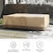 Pure Garden Outdoor Table Cover - 88x58in Heavy-Duty 600D Polyester Canvas with UV 50+ and Waterproof Backing 50-LG1301 - alternate 4