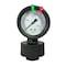 Kodiak Controls Polypropylene Pressure Gauge, Viton Diaphragm, 1/2 in NPT, 2.5 in Dial, 0-30 PSI KC701LD-2S25-30 - alternate 1